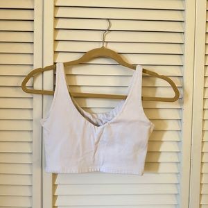 Brandy Melville Lydia Tank Top in White